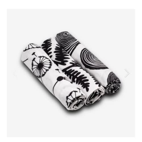 3-Pack Sensory Muslin Squares Plants | 0-4 Months | Etta Loves – Etta Loves US