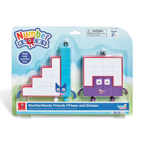 Numberblocks® Friends Fifteen and Sixteen Figure Pack