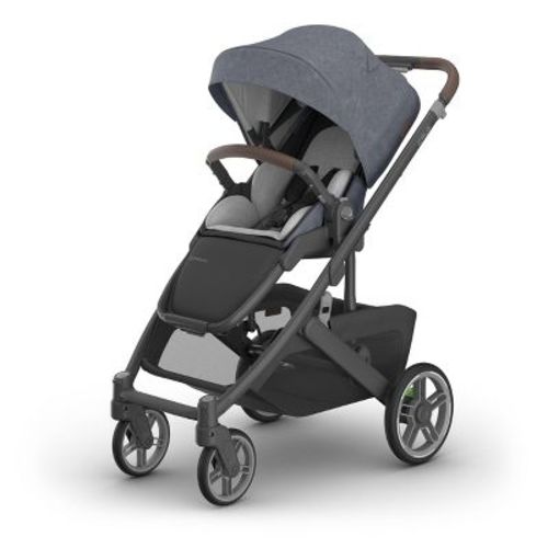 UPPAbaby Cruz V3 Full-Size Stroller - Julian: 50 lb Capacity, Adjustable Harness, Machine Washable Seat Pad