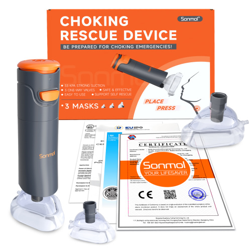 Sonmol Portable Anti Choking Device with 3 Masks