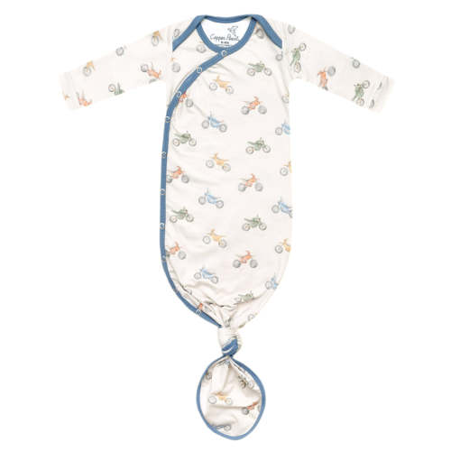 Newborn Knotted Gown - Ryder