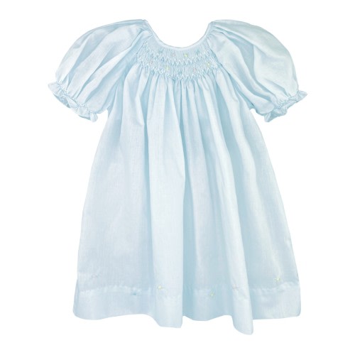 Petit Ami Smocked Dress Blue - Spoiled Sweet Boutique - Spoiled Sweet Boutique