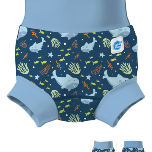 Happy Nappy Duo™ Swim Diaper Shark Reef