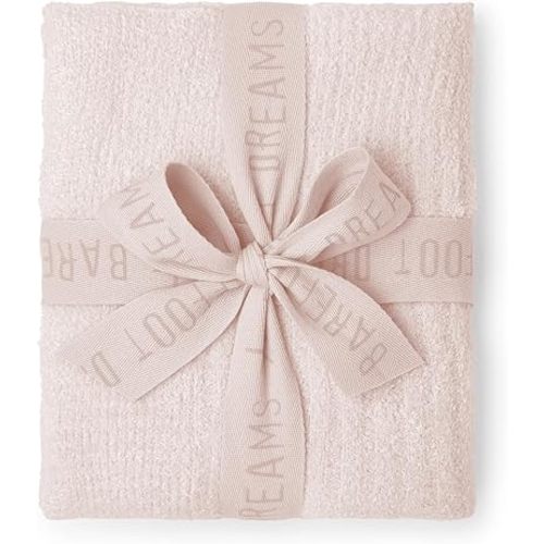 Barefoot Dreams® CozyChic Lite® Ribbed Blanket, Pink, 30"x40"