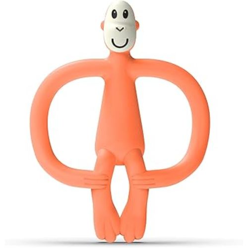 Matchstick Monkey Monkey Teether Orange
