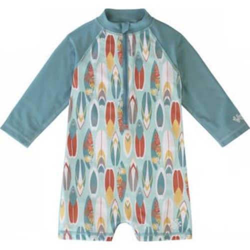 Long Sleeve Swim Romper