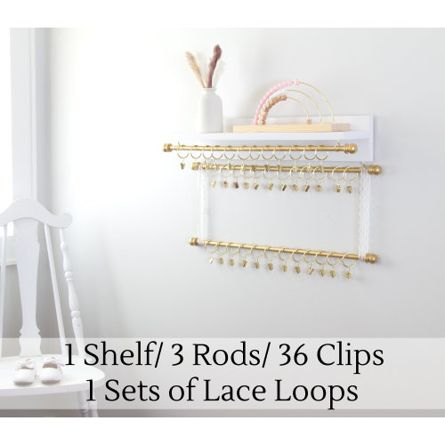 Headband Holder, Bow Holder, Shelf Bundle (See Customization)