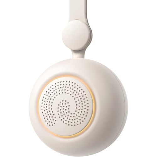 Dreamegg Portable White Noise Machine for Baby, 19 Soothing Sounds, Timer, Sound Machine for Sleeping with Nursery Light for Travel