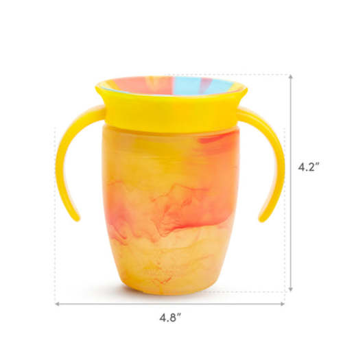 Miracle® 360° Tropical Swirl Trainer Cup, 7oz | Baby Drinkware | Munchkin