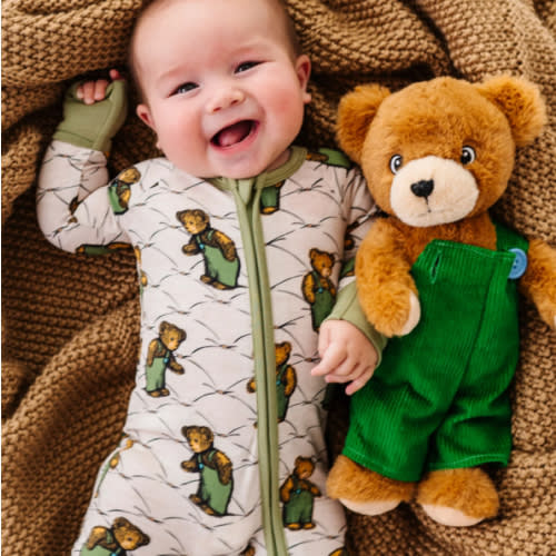 Corduroy™ Zip Romper