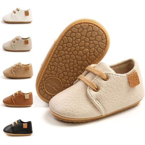 Meckior Baby Booties Newborn Infant Unisex Baby Girls Boys Velvet Rubber Anit-Slip Sole Shoes Toddler Fleece Cozy Winter Warm Prewalker Boots