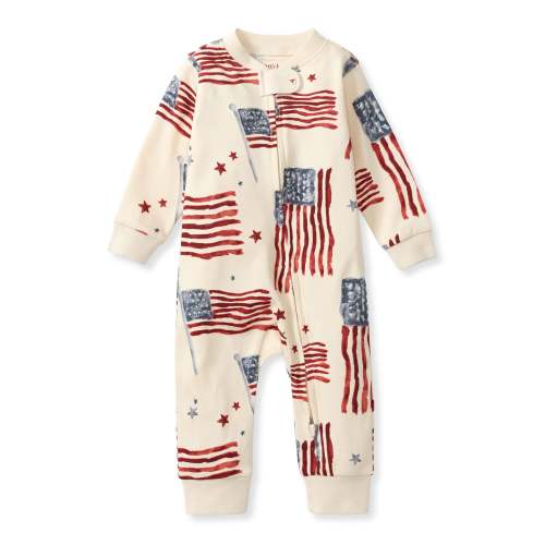 American Flag Organic Cotton Sleep & Play – Burt's Bees Baby