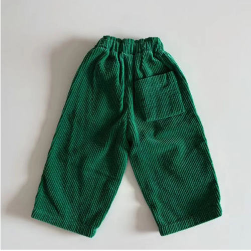 Baby & Kids Solid Color Corduroy Casual Pants