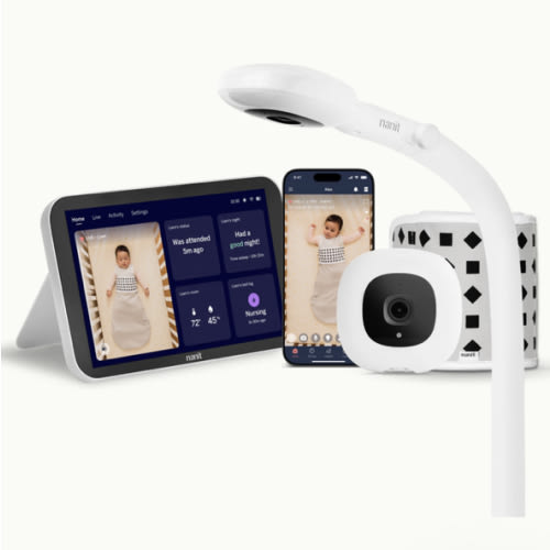 Nanit Smart Baby Monitor System-Floor Stand with 8” Display