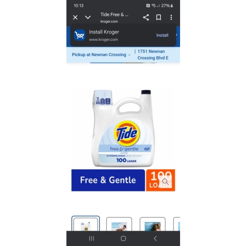 Tide Free and Gentle