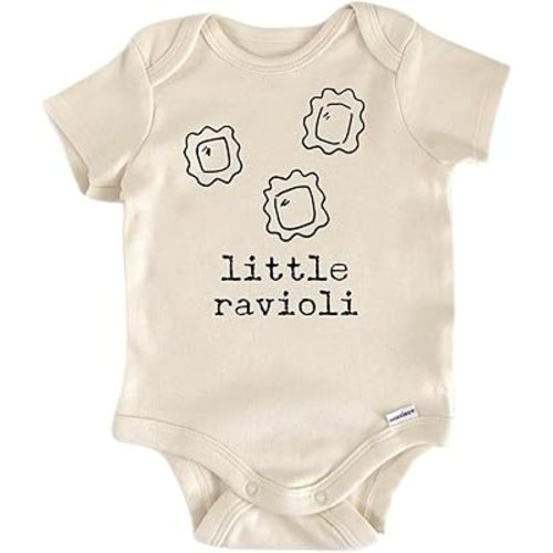 Ravioli Italian Pasta - Baby Boy Girl Clothes Infant Bodysuit Funny Cute Newborn