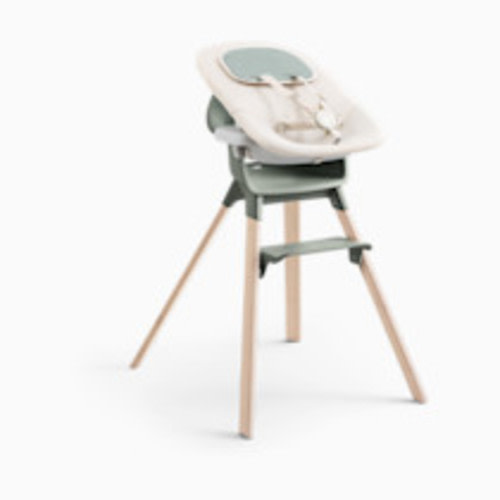 Stokke Clikk High Chair - Glacier Green, Clikk High Chair + Newborn Set