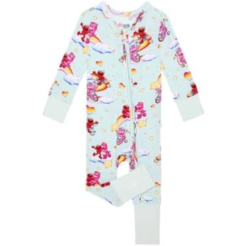 Posh Peanut Convertible Baby Sleepers - Girls Footless Baby Pajamas with 2 Way Zipper for Easy Diaper Changes