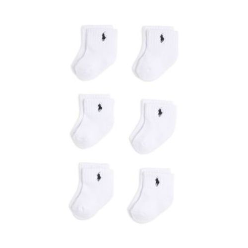 Boys' Classic Gripper Socks, Pack of 6 - Baby