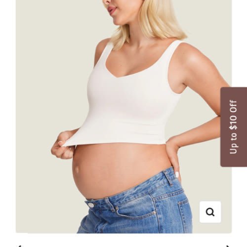 Natrelax® Nursing Crop Tank Top