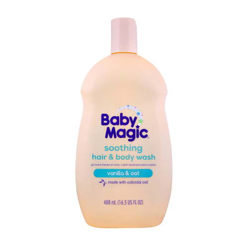 Baby Magic Soothing Hair & Body Wash, Vanilla & Oat, Hypoallergenic, 16.5 fl oz