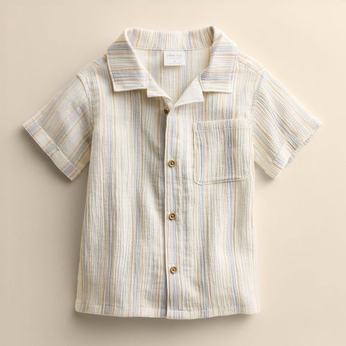 Baby & Toddler Little Co. By Lauren Conrad Short-Sleeve Woven Button Up Shirt