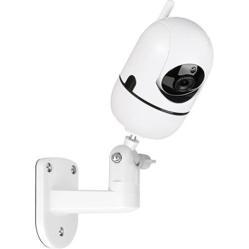 Baby Monitor Mount for HelloBaby HB65/HB6550/Pro/HB6560/HB6240/HB66/HB6339/, ANMEATE SM935E, 360° Adjustable Baby Camera Wall Mount for Hellobaby Monitor, Two Ways to Install