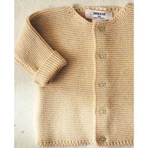 CHUNKY KNIT BABY CARDIGAN - See all - KIDS AND BABY - BABY | Zara Home United States of America