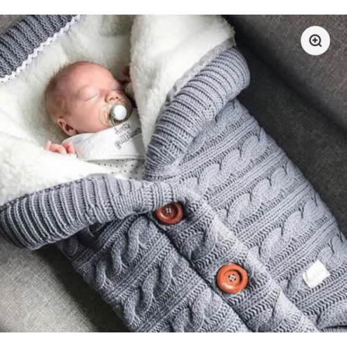 ComfyWrap™ Baby Sleeping Bag – Warm Winter Swaddle