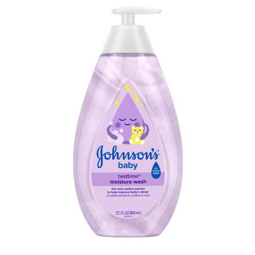 Johnson's Bedtime Baby Moisture Body Wash with Soothing Aromas, 27.1 fl oz