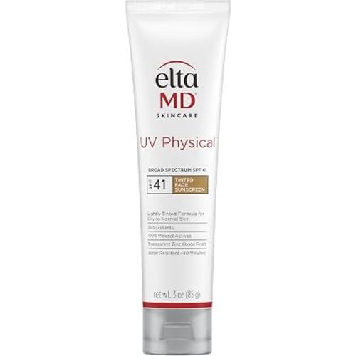 EltaMD UV Physical Tinted 100% Mineral Face Sunscreen, SPF 40 and 41