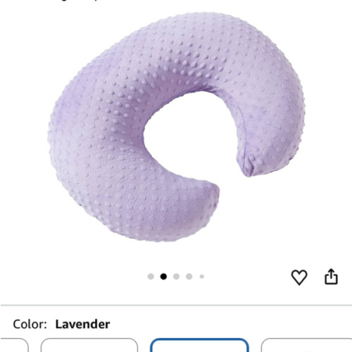 Amazon.com : nursing pillow purple