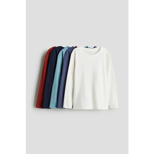 5-PACK LONG-SLEEVED T-SHIRTS