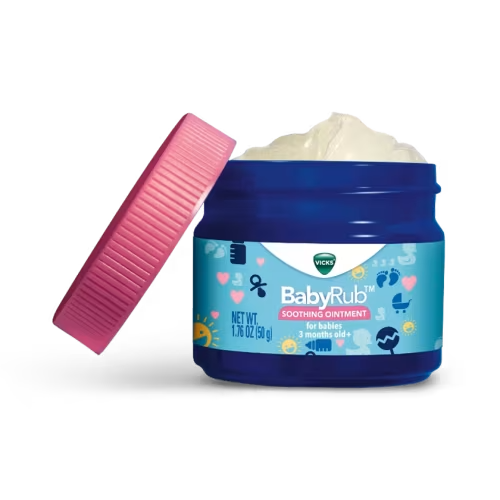Vicks® BabyRub™, Non-Medicated Soothing Ointment