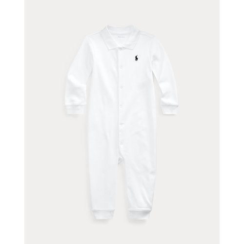 Soft Cotton Polo Coverall | Ralph Lauren