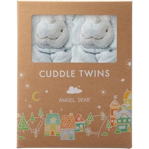 Angel Dear - Blue Dino, Cuddle Twins Set