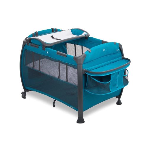Amazon.com: Joovy Room-Playard, Nursery Center, Bassinet, Changing-Table, Tourquoise | Joovy Room-Playard, Nursery Center, Bassinet, Changing-Table, Tourquoise