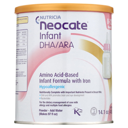 Neocate Infant - Hypoallergenic, Amino Acid-Based Baby Formula with DHA/ARA - 14.1 Oz Can