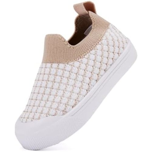 BMCiTYBM Baby Sneakers Girls Boys Lightweight Breathable Mesh First Walkers Shoes 6-24 Months