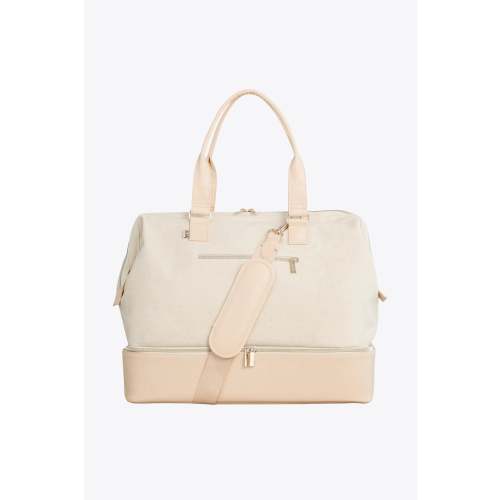 BÉIS 'The Weekender' in Beige - Beige Travel Bag & Overnight Bags