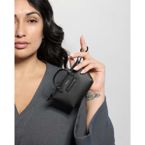 Emmy Keychain Charm for Diaper Bag- Black