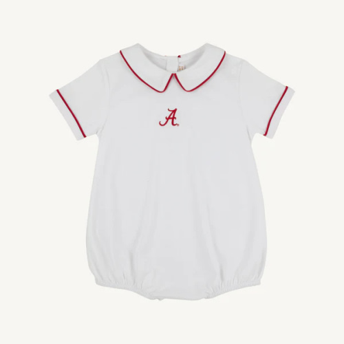 Alabama Short Sleeve Biltmore Bubble - Worth Avenue White