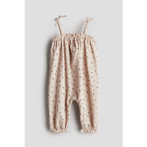 Crinkled Jersey Jumpsuit