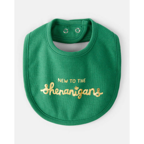 Baby St. Patricks Day Bib - Green - Carter's | Carter's