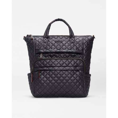 MZ Wallace Black Metro Utility Backpack - Luxury Quilted Backpack | MZ Wallace