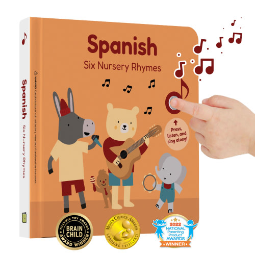 Cali's Books Spanish Nursery Rhymes 1: Bilingual Children's Book Spanish with English Translation