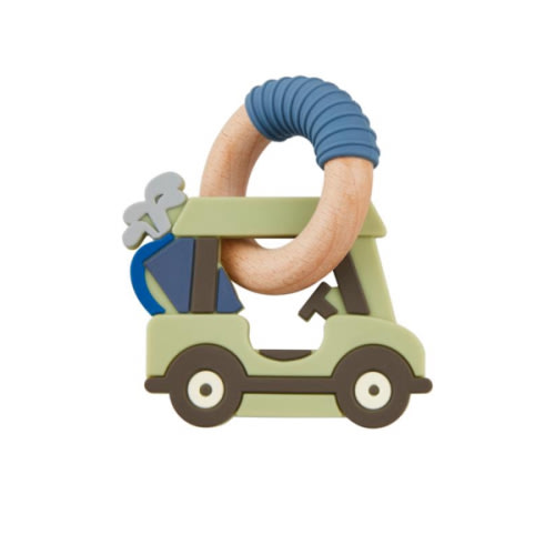 Golf Cart Silicone Teether | Mud Pie