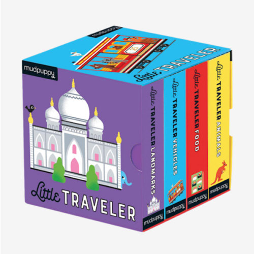 Mudpuppy - Little Traveler Board Book Set for Kids