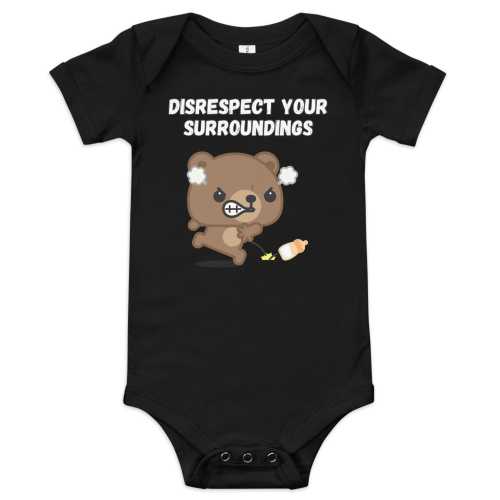 Pop Punk Baby One Piece, Disrespect Your Surroundings, Emo Gift