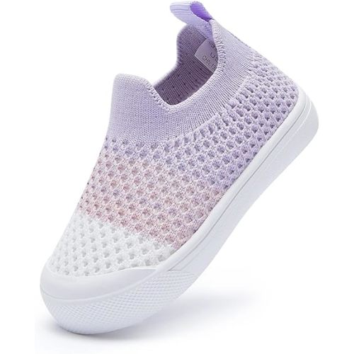 BMCiTYBM Baby Sneakers Girls Boys Lightweight Breathable Mesh First Walkers Shoes 6-24 Months